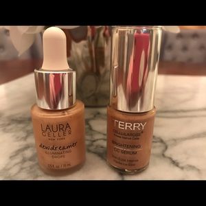 By Terry CC Serum and Laura Geller highlighter